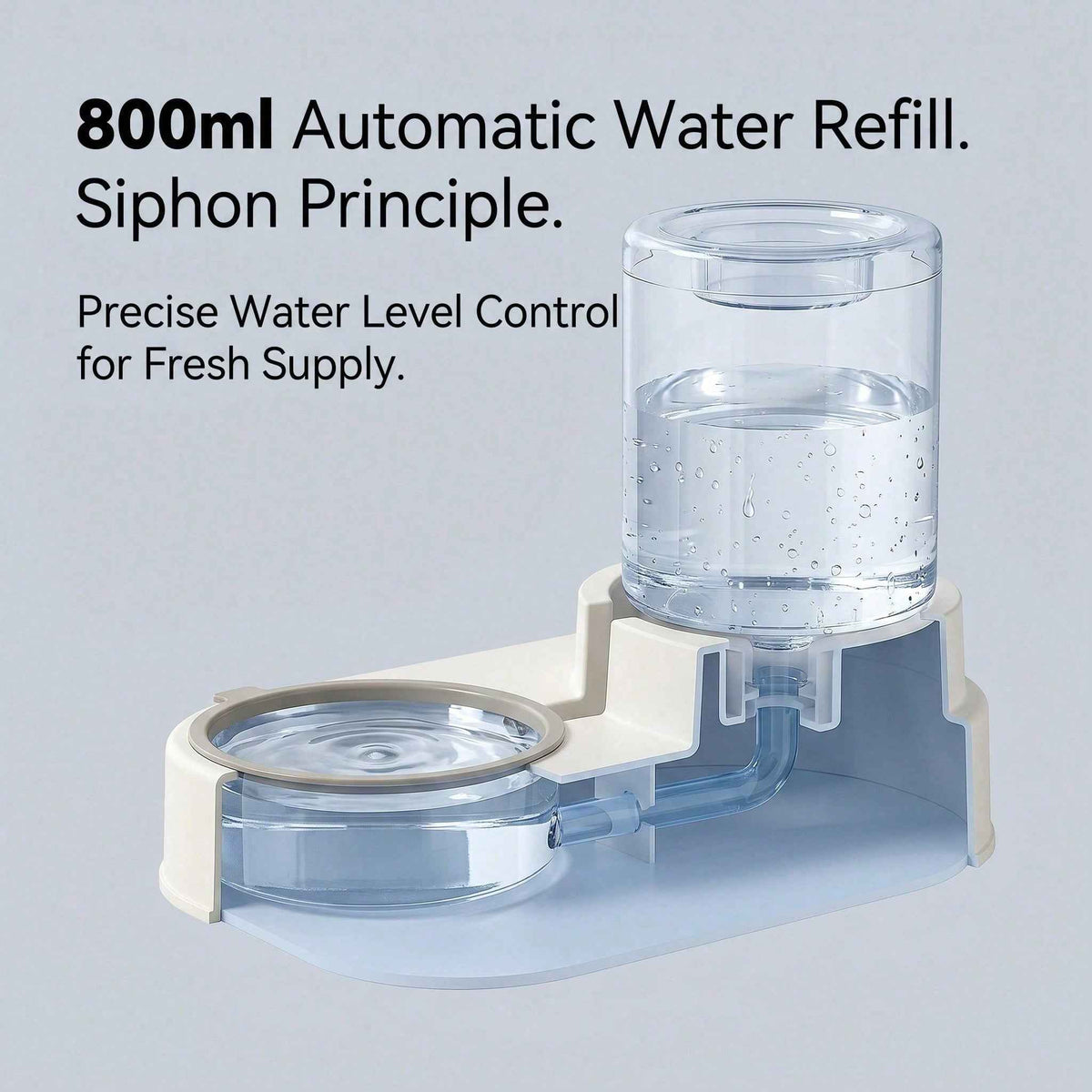 Gravity Pet Feeder & Water Dispenser: The Ultimate 2-in-1 Solution