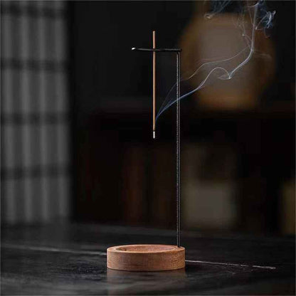 Incense Holder Burner Stick Aromatherapy - Stylish Wooden Design