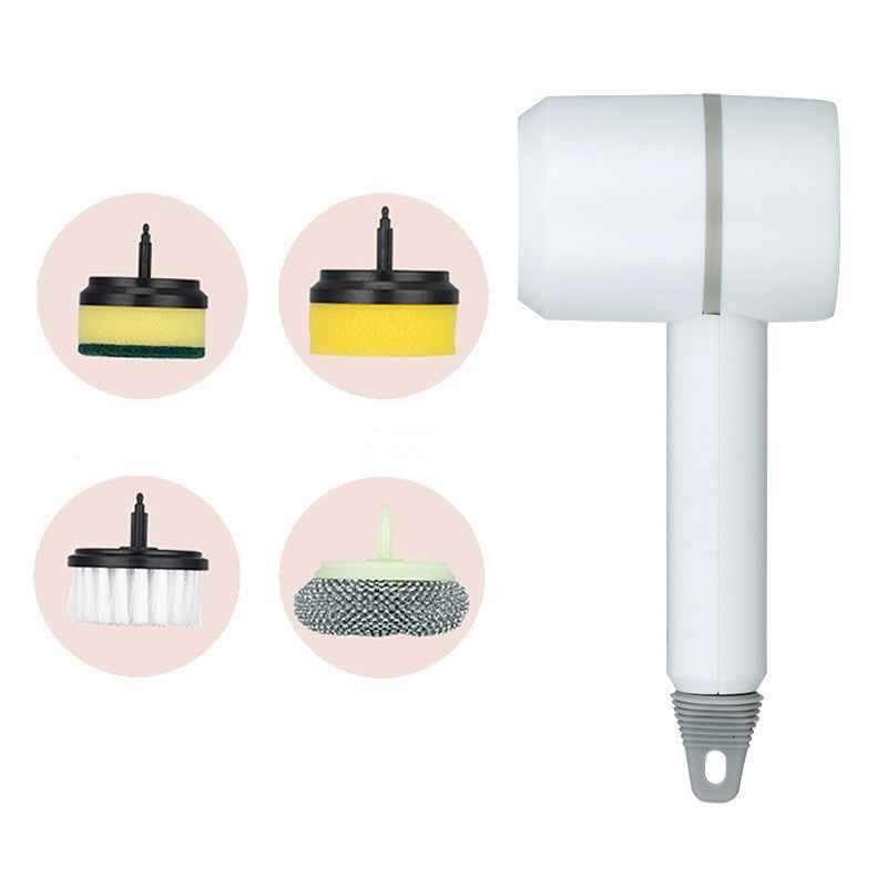 Electric Cleaning Brush – Wireless USB Rechargeable Scrubber for Effortless Cleaning