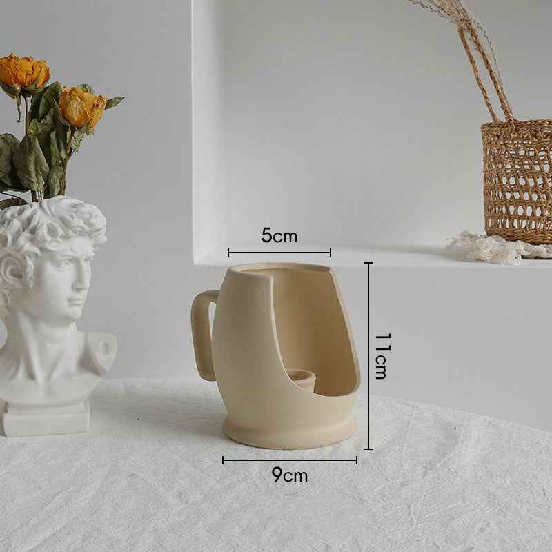 Nordic Ceramic Table Vase - Minimalist Elegance for Your Home