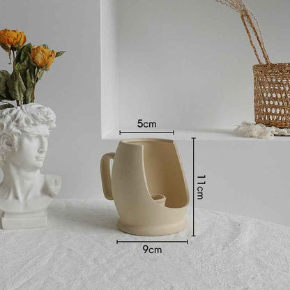 Nordic Ceramic Table Vase - Minimalist Elegance for Your Home