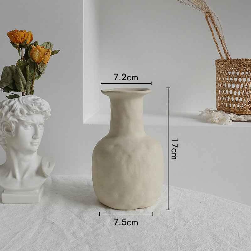 Nordic Ceramic Table Vase - Minimalist Elegance for Your Home
