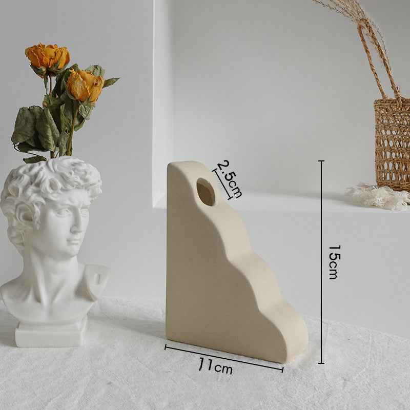 Nordic Ceramic Table Vase - Minimalist Elegance for Your Home