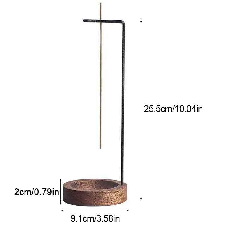 Incense Holder Burner Stick Aromatherapy - Stylish Wooden Design