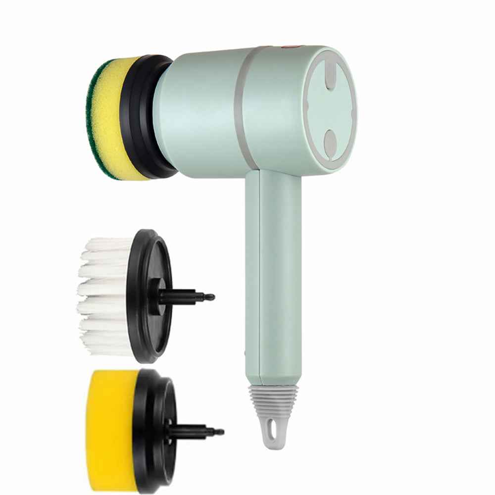 Electric Cleaning Brush – Wireless USB Rechargeable Scrubber for Effortless Cleaning
