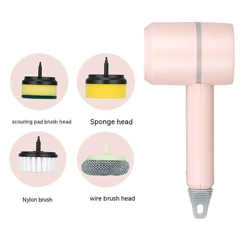 Electric Cleaning Brush – Wireless USB Rechargeable Scrubber for Effortless Cleaning