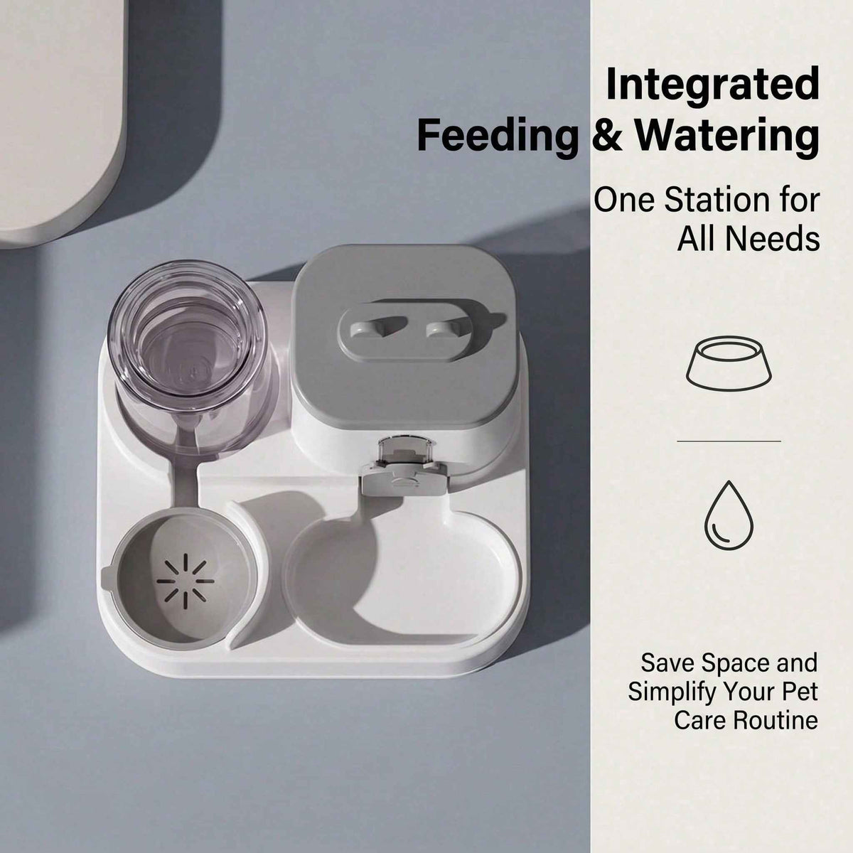 Gravity Pet Feeder & Water Dispenser: The Ultimate 2-in-1 Solution