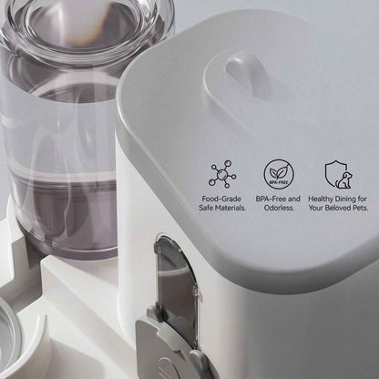 Gravity Pet Feeder & Water Dispenser: The Ultimate 2-in-1 Solution