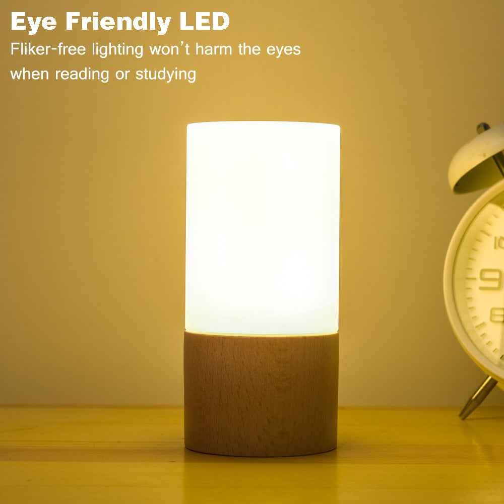 Bamboo LED Night Light - A Natural Touch for Your Home