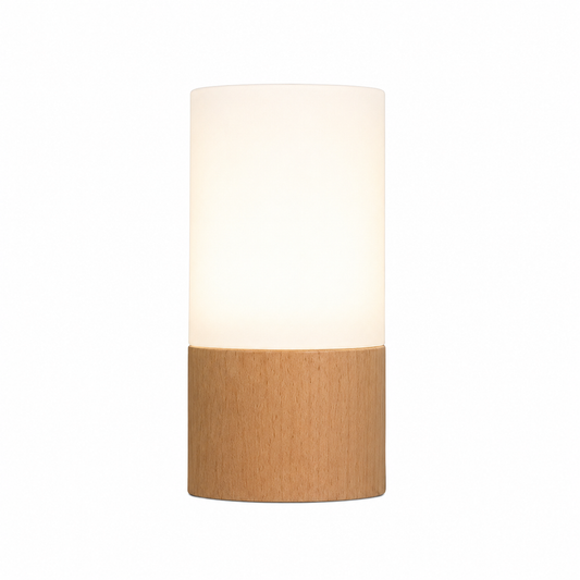 Bamboo LED Night Light - A Natural Touch for Your Home - Nuvora