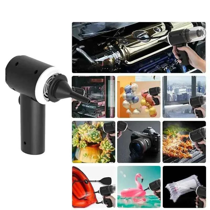 Portable Vacuum Cleaner - 9000Pa Suction Power for Easy Cleaning
