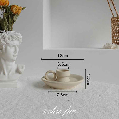 Nordic Ceramic Table Vase - Minimalist Elegance for Your Home