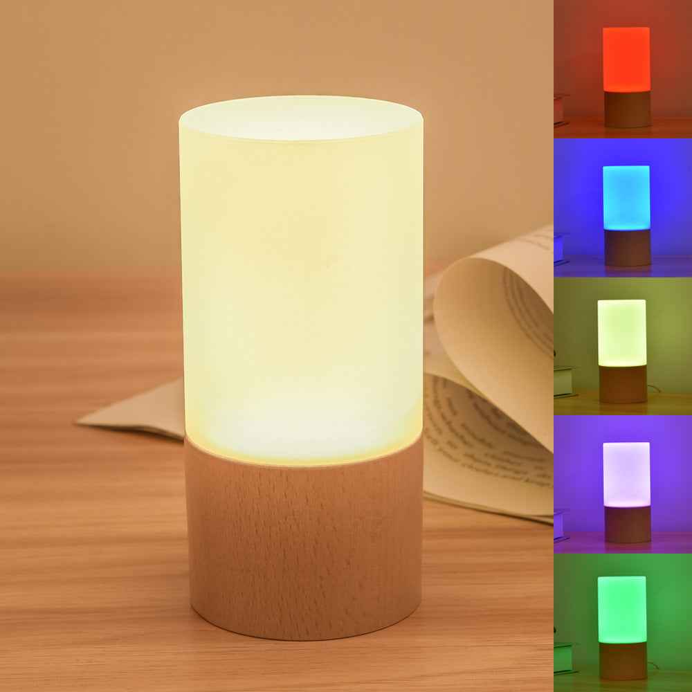 Bamboo LED Night Light - A Natural Touch for Your Home