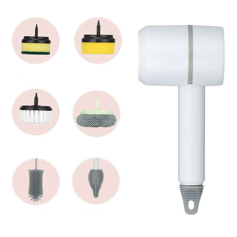 Electric Cleaning Brush – Wireless USB Rechargeable Scrubber for Effortless Cleaning