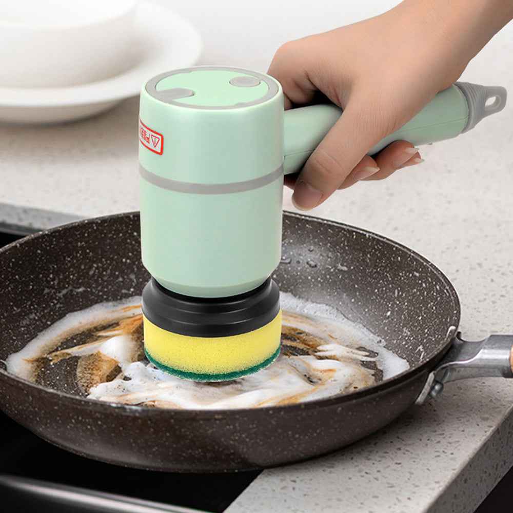 Electric Cleaning Brush – Wireless USB Rechargeable Scrubber for Effortless Cleaning