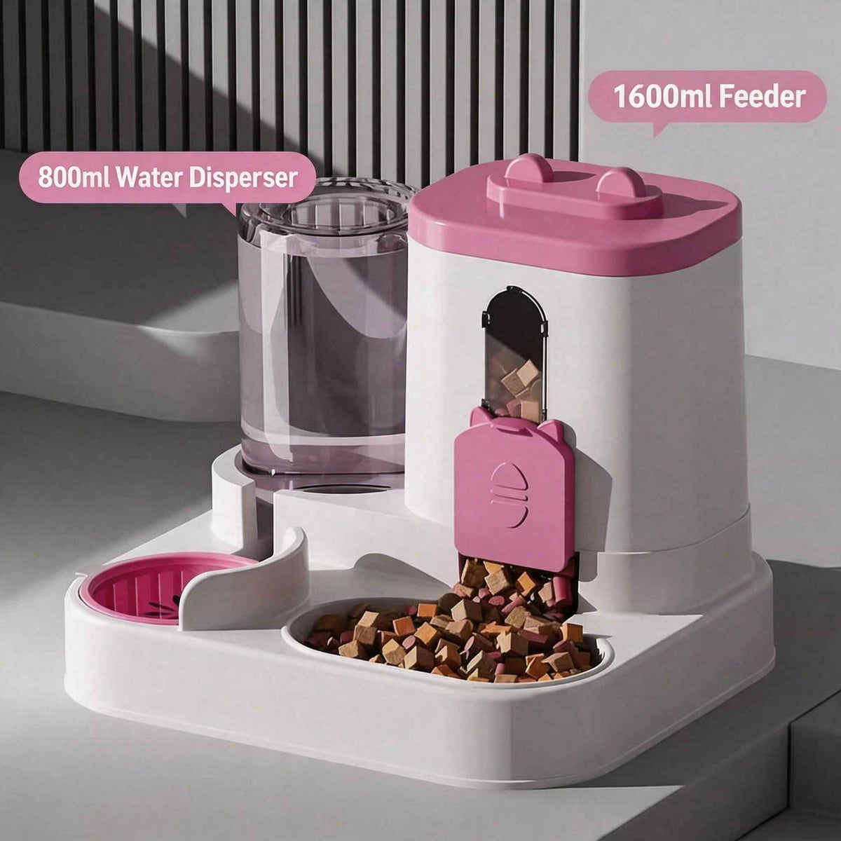 Gravity Pet Feeder & Water Dispenser: The Ultimate 2-in-1 Solution