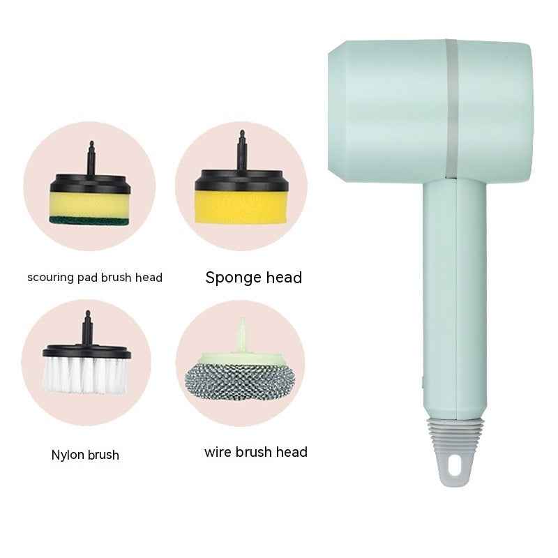 Electric Cleaning Brush – Wireless USB Rechargeable Scrubber for Effortless Cleaning